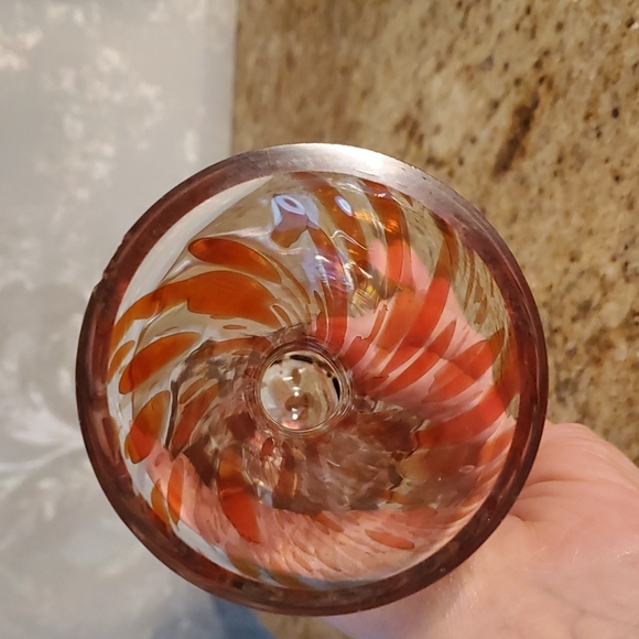 2/20$/ Hand blown glass oil lamp - Picture 6 of 13